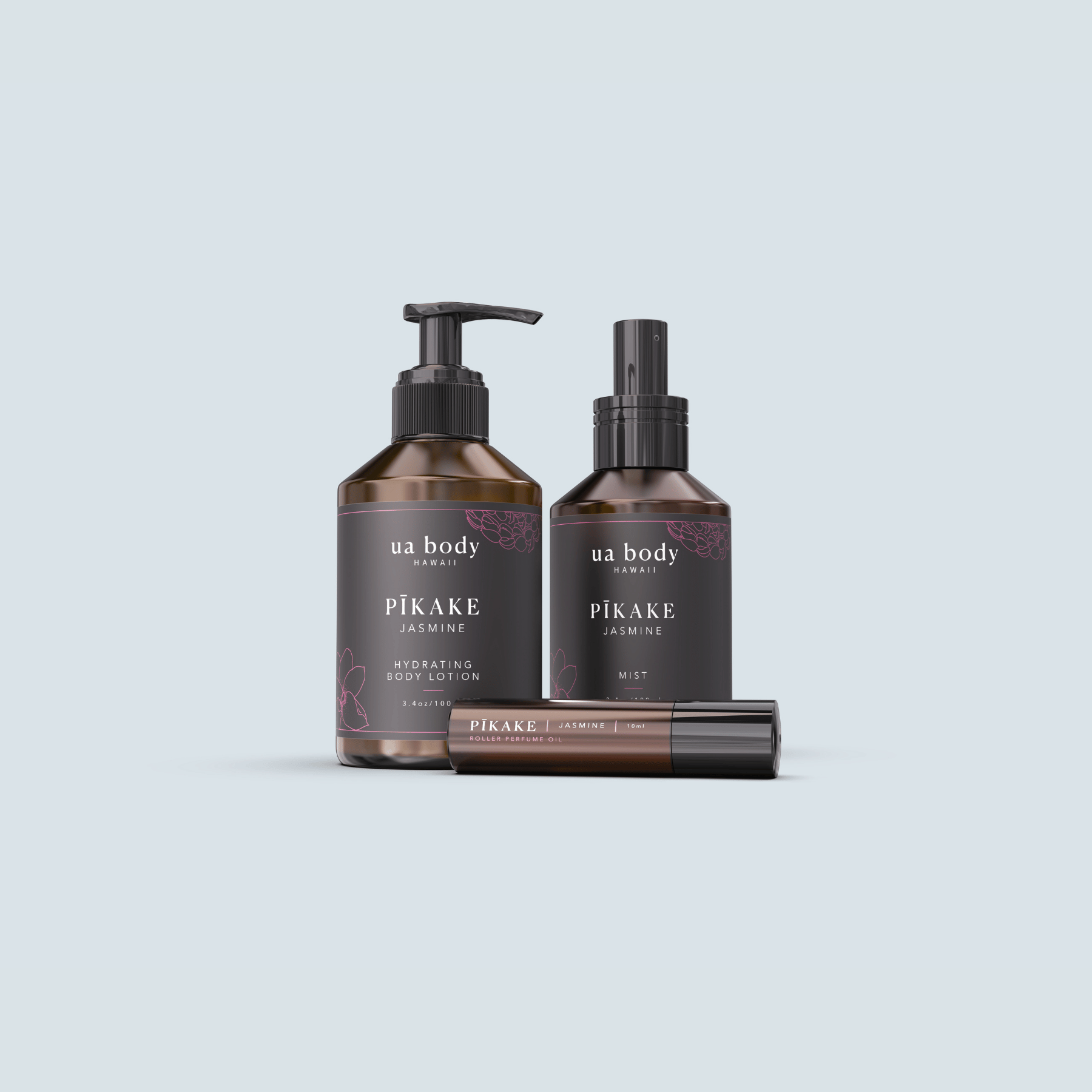 Complete Pikake Scent Ritual on blue background
