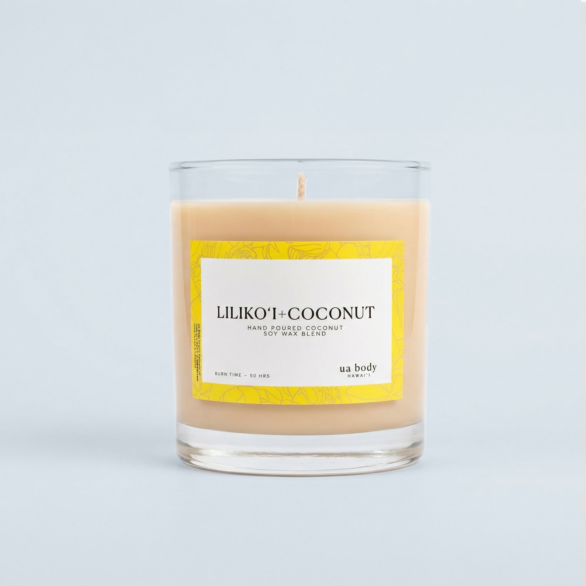 Liliko'i + Coconut Scented Candle | UA Hawaii