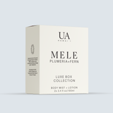 Kino Luxe Box – Mele Plumeria – 3.4 oz Body Lotion and Mist Set